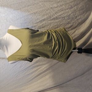 Syrokan Bamboo Green One Piece Swimsuit SZ XL